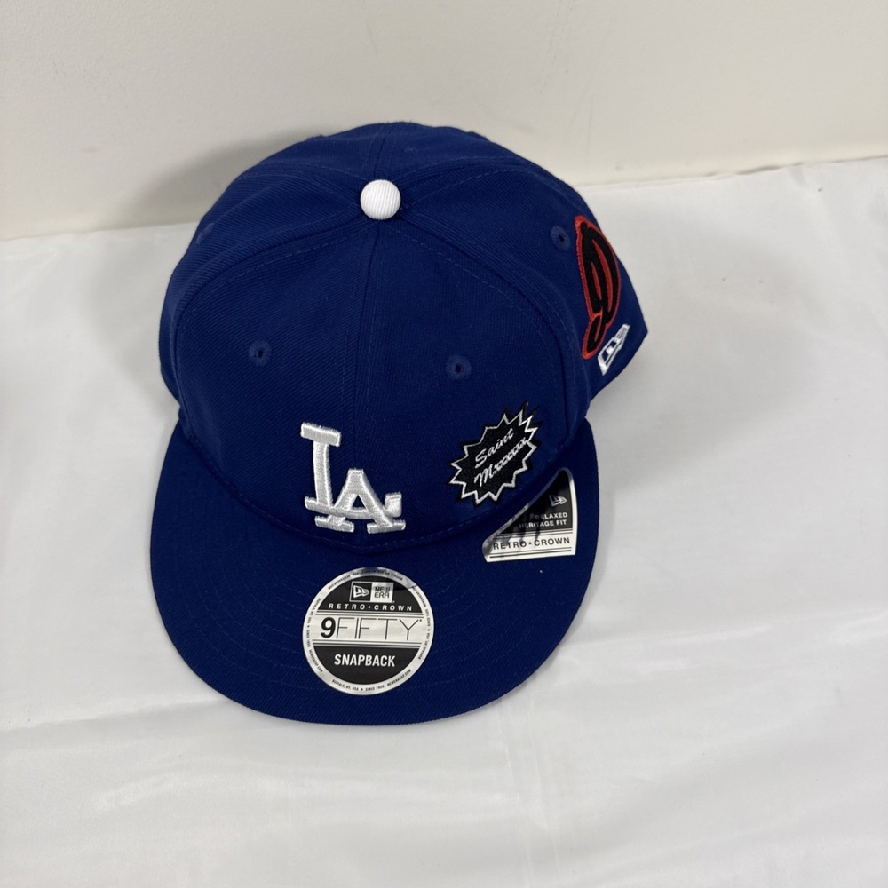 Los Angeles Dodgers New Era X St. Mxxxxxx Royal Retro Crown 9FIFTY‎ Adjustable